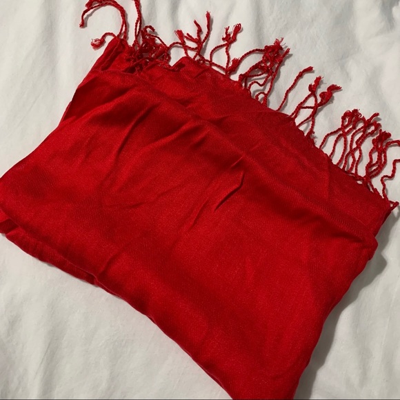 Solid Red Scarf--Apt.9 Brand - Picture 9 of 9